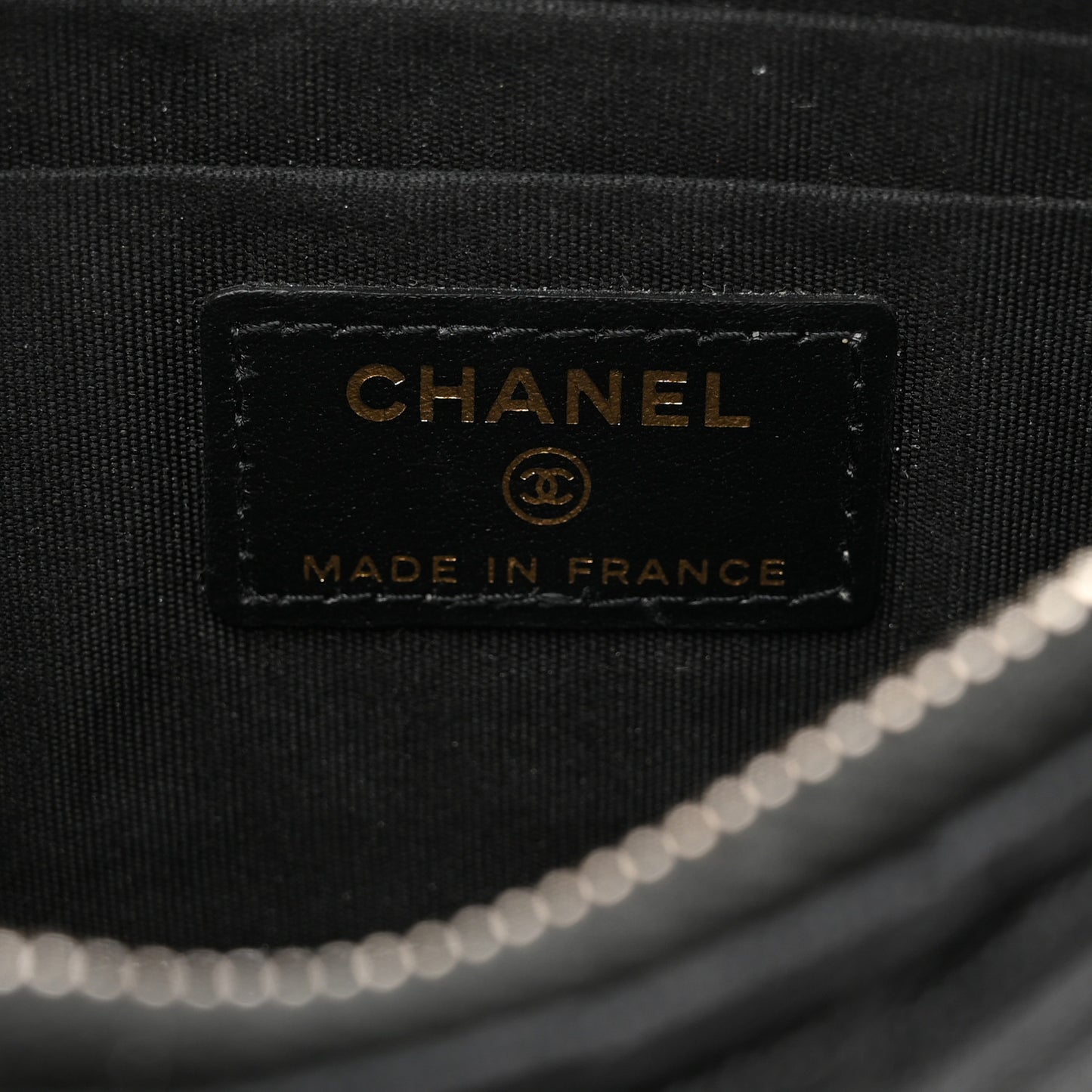 Caviar Quilted Boy iPhone Pouch Black