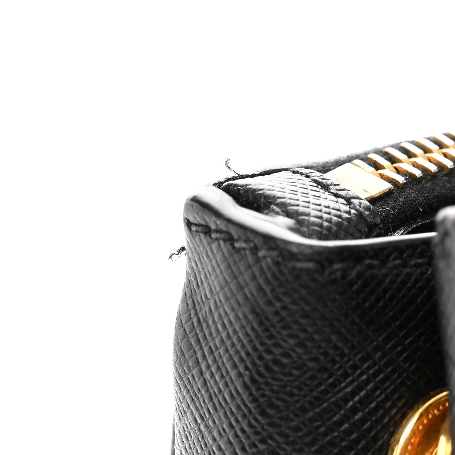 Prada Saffiano Small Galleria Double Zip Tote Black 11 of 11