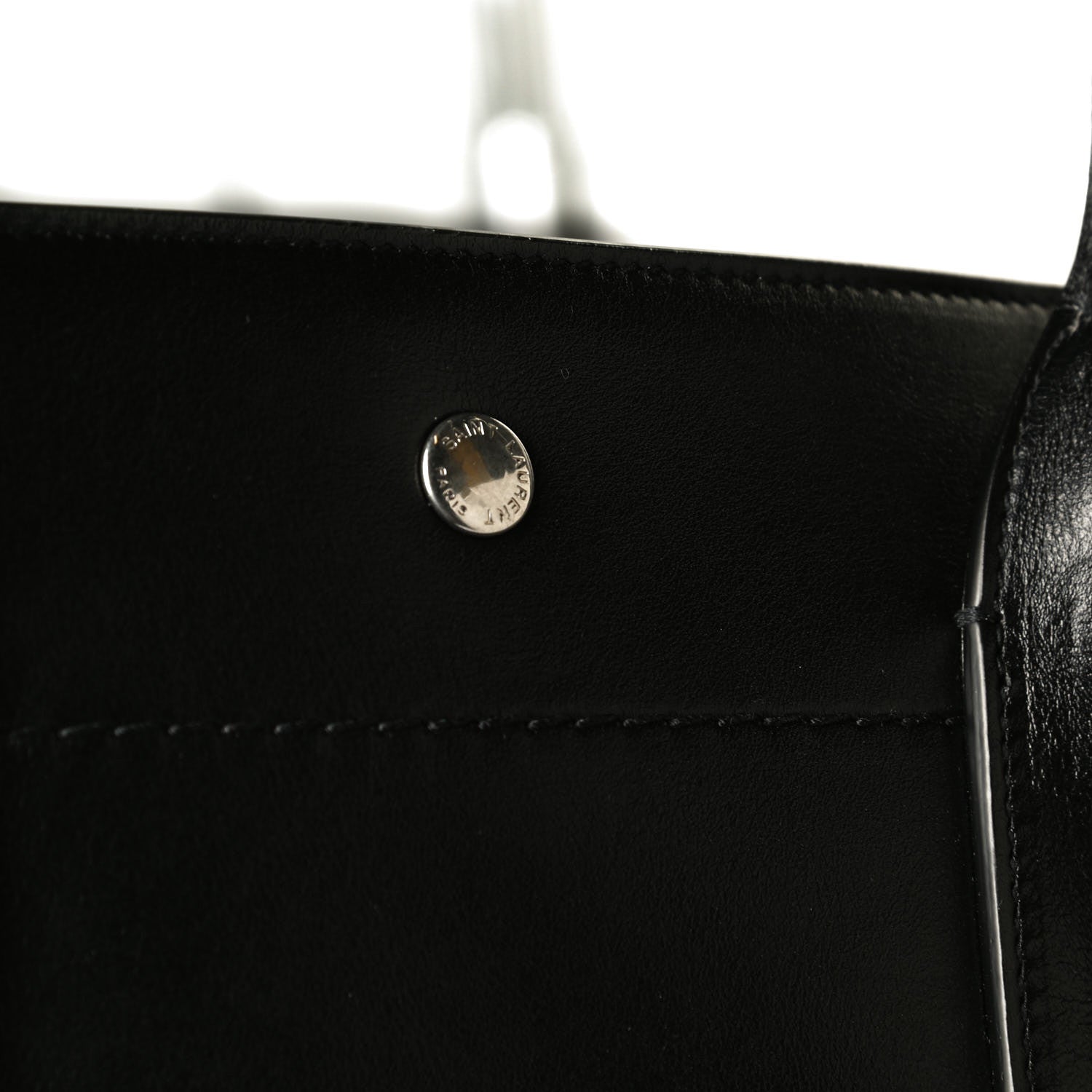 Saint Laurent Vitello Rive Gauche Large Tote Black 12 of 12