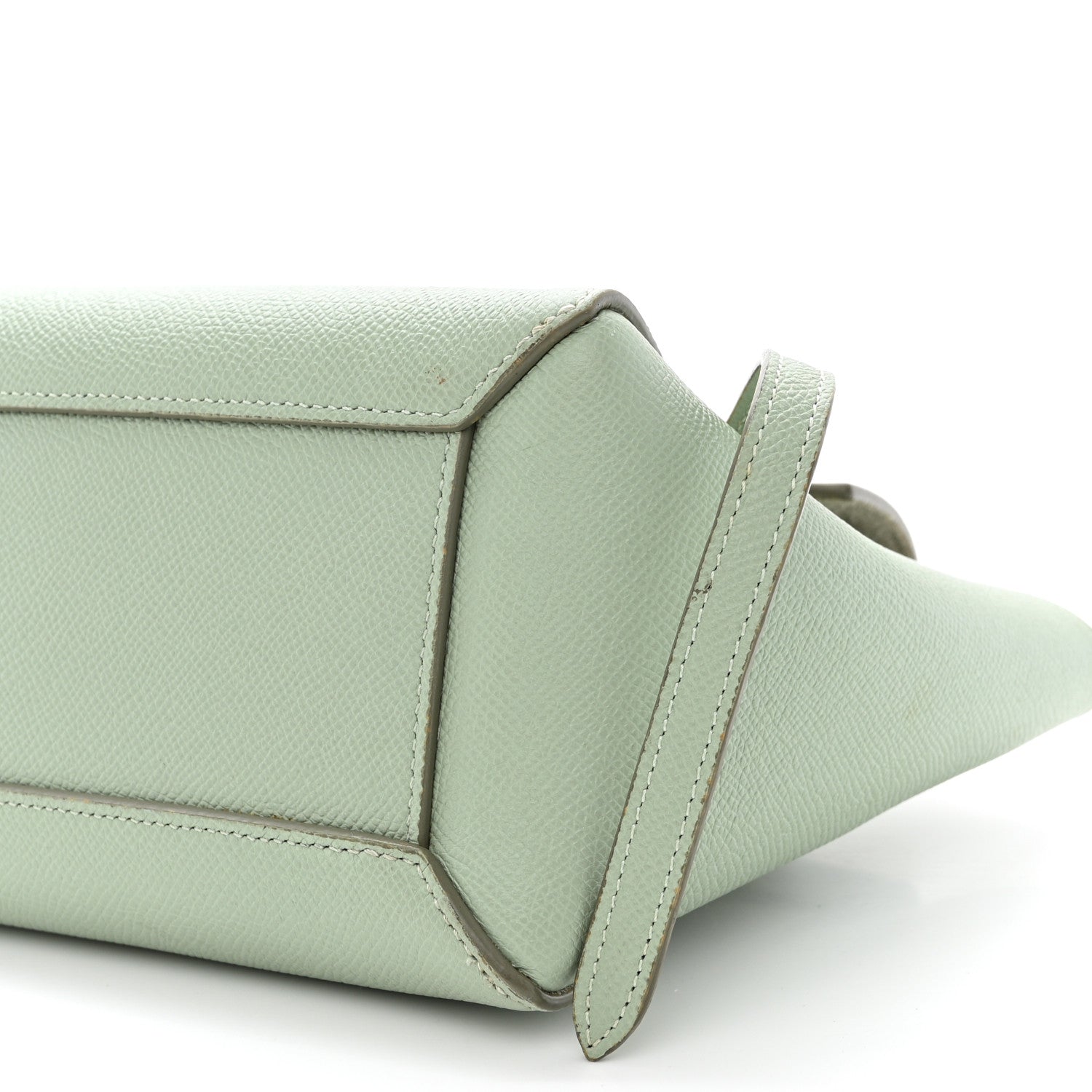 Celine Grained Calfskin Nano Belt Bag Jade 11 of 13