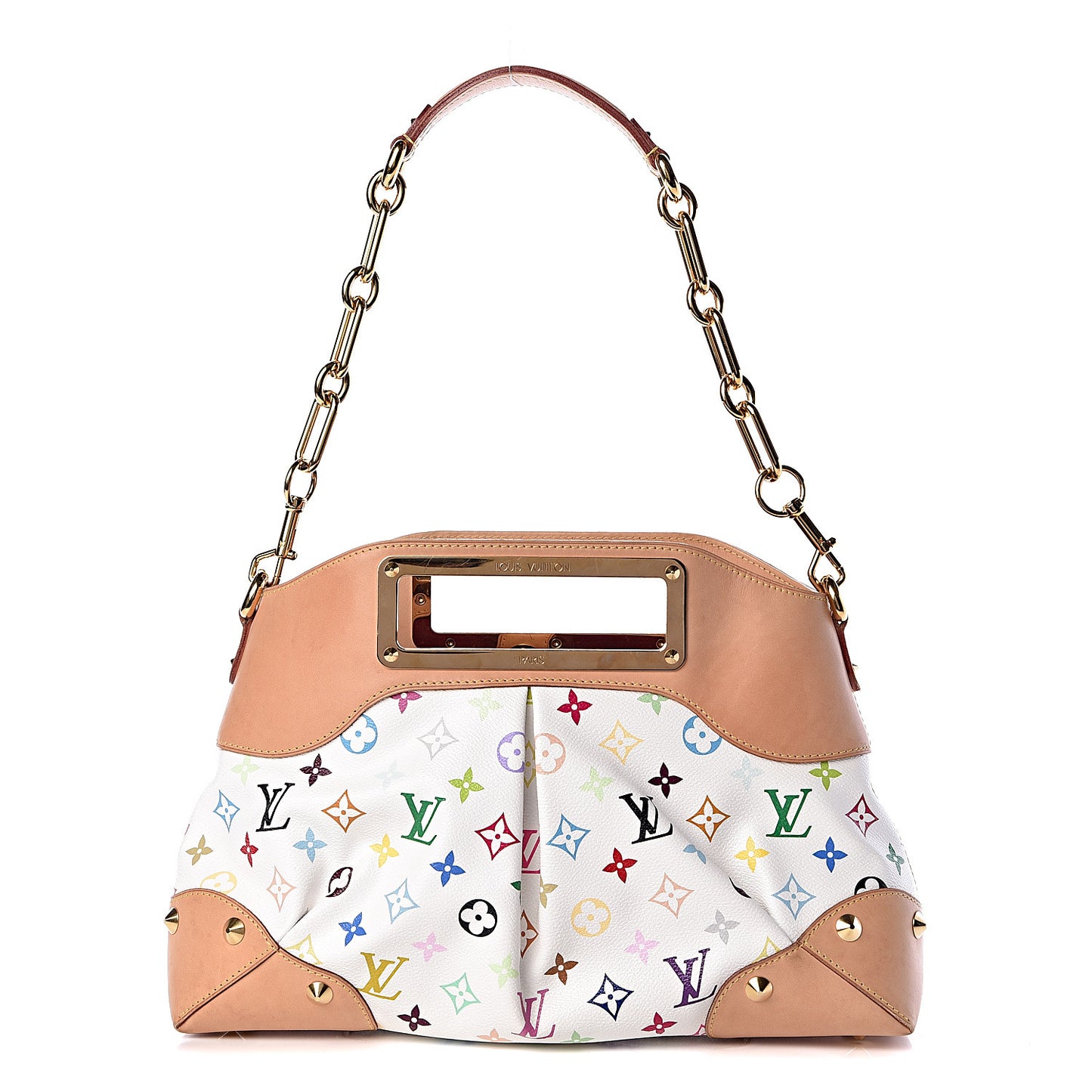 Monogram Multicolor Judy MM White