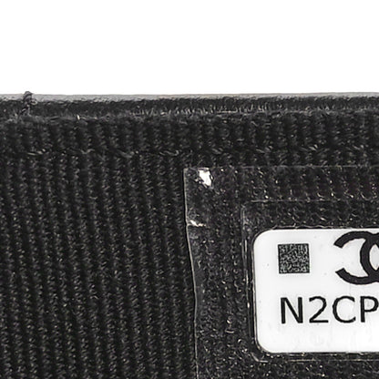 Chanel Caviar Quilted Small Boy Flap Wallet Black 9 of 11