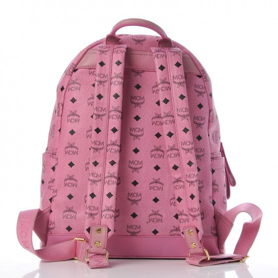 Visetos Medium Sprinkle Stud Stark Backpack Pink