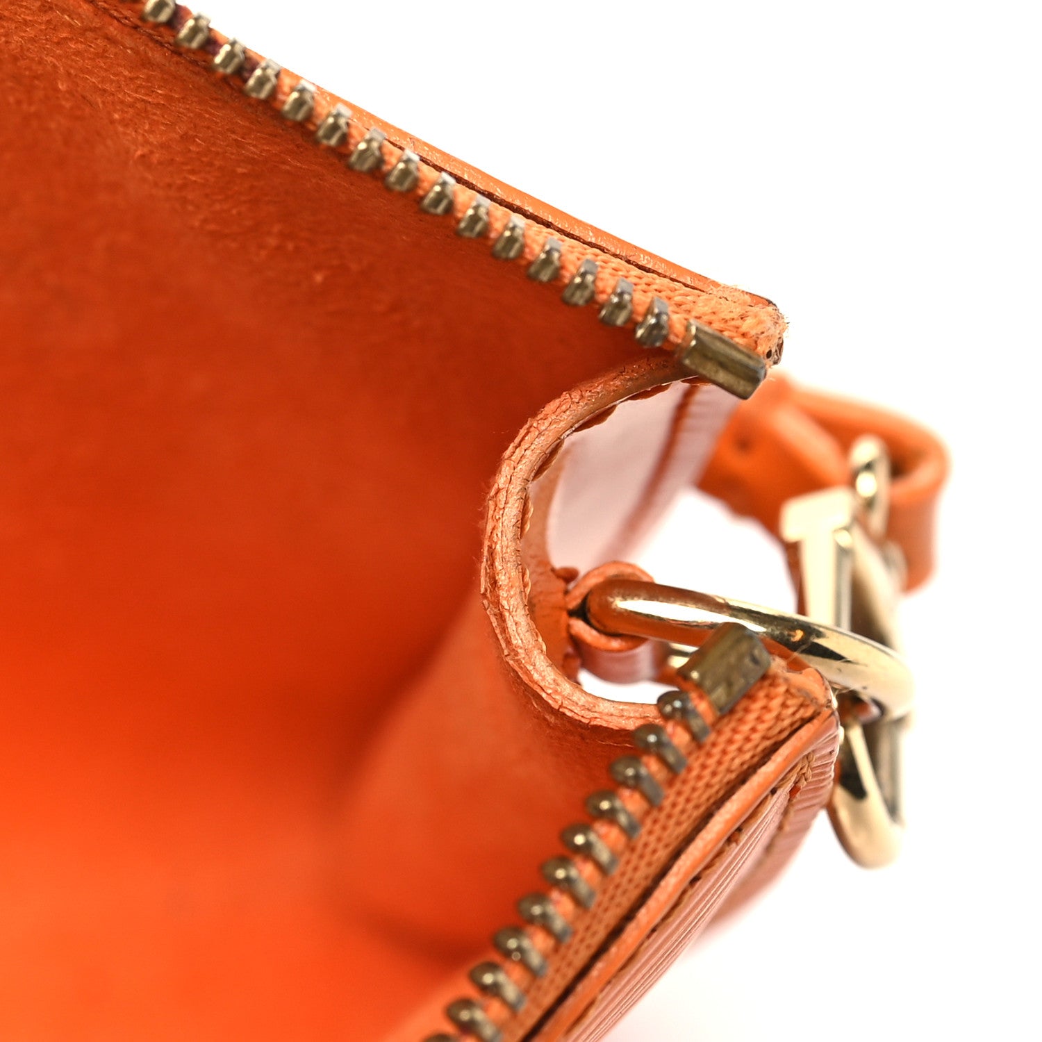 Louis Vuitton Epi Pochette Accessories 24 Mandarin 12 of 12