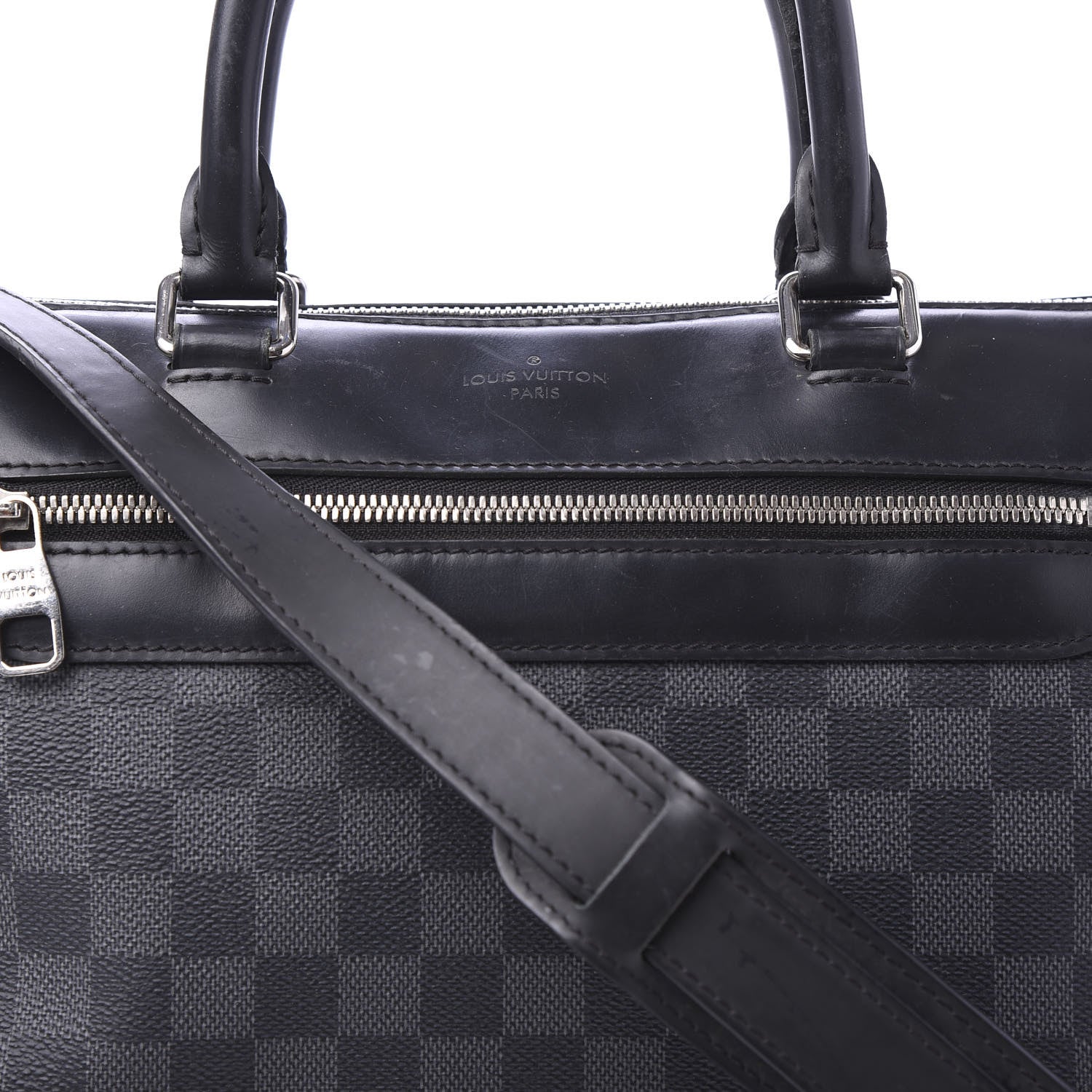 Louis Vuitton Damier Graphite Porte-Documents Jour 8 of 9