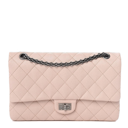 Chanel Crumpled Calfskin Quilted 2.55 Reissue 226 Flap Light Pink 1 of 15