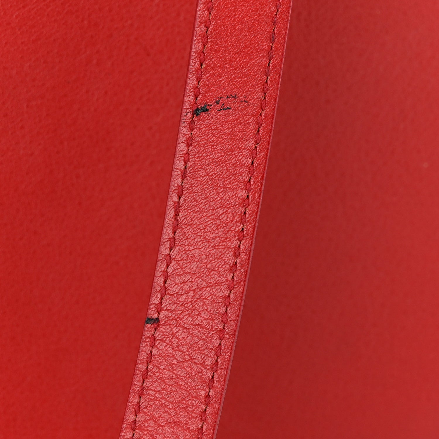 Saint Laurent Calfskin Small Sac De Jour Vermillion 18 of 18