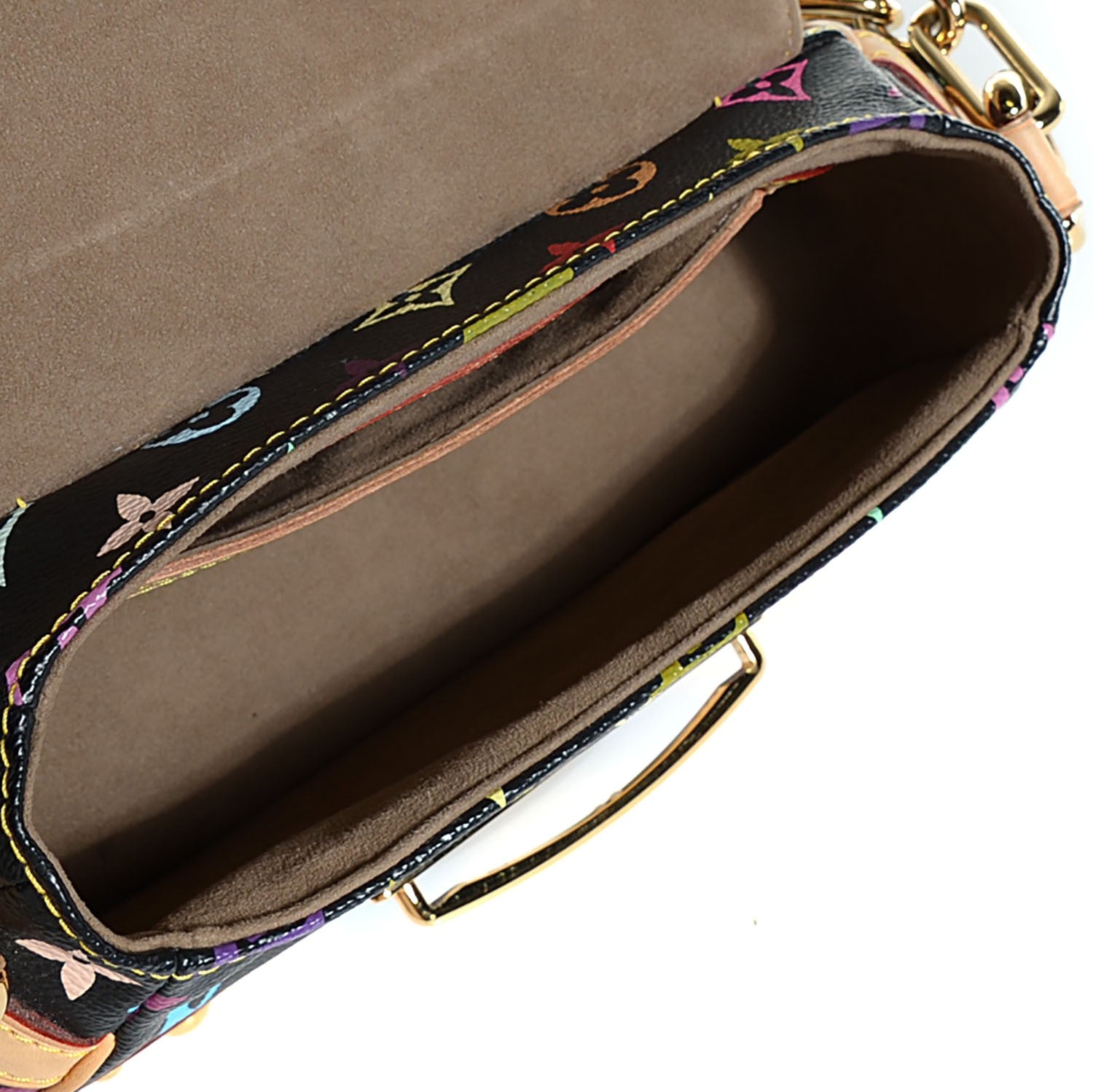 Louis Vuitton Monogram Multicolor Marilyn Black 5 of 7