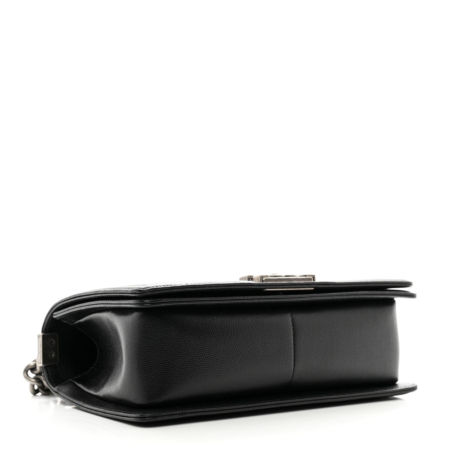 Caviar Quilted Medium Boy Flap Black