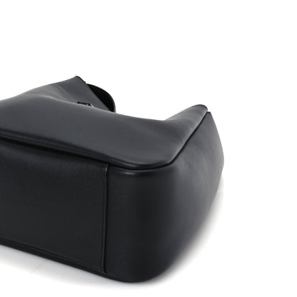 Saint Laurent Grained Calfskin Small Le 5 A 7 Supple Hobo Black 8 of 8