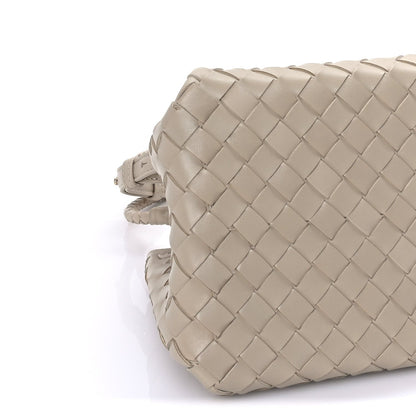 Bottega Veneta Nappa Intrecciato Mini Parachute Shoulder Bag Ecru 7 of 7