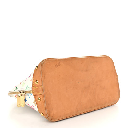 Louis Vuitton Monogram Multicolor Alma White 4 of 13