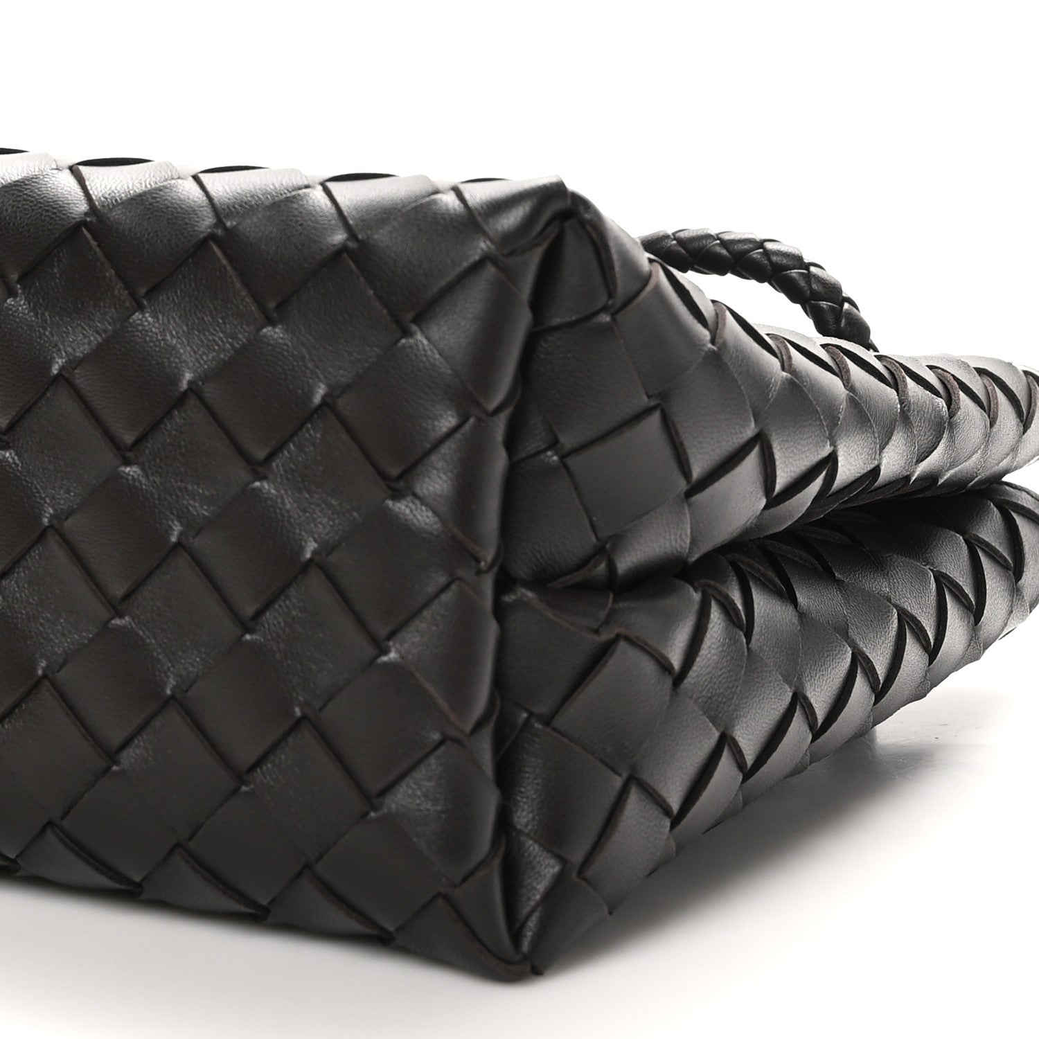Bottega Veneta Nappa Intrecciato Small Andiamo Shoulder Bag Fondant 9 of 9