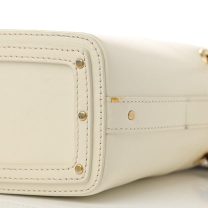 Chloe Smooth Calfskin Mini Roy Bucket Bag Natural White 11 of 15