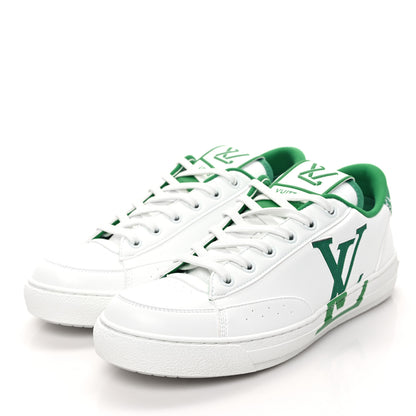 Louis Vuitton Calfskin Charlie Sneaker 40 White Green 3 of 8