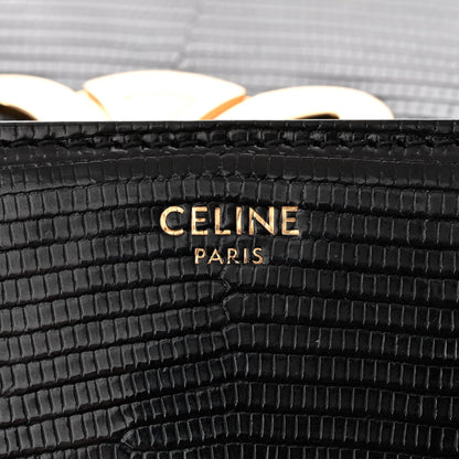 Celine Lizard Medium Triomphe Black 6 of 10