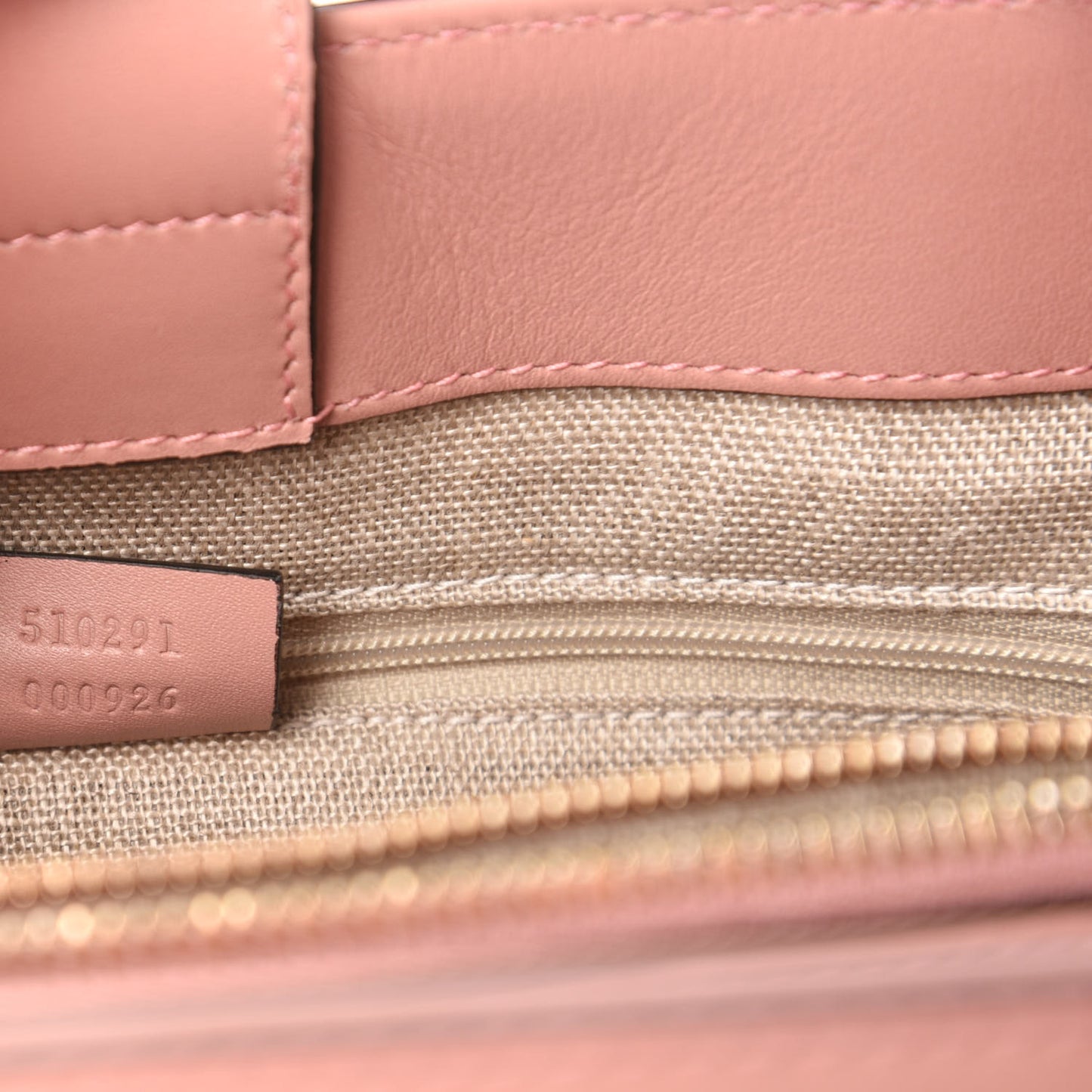 Soft Microguccissima Medium Tote Soft Pink