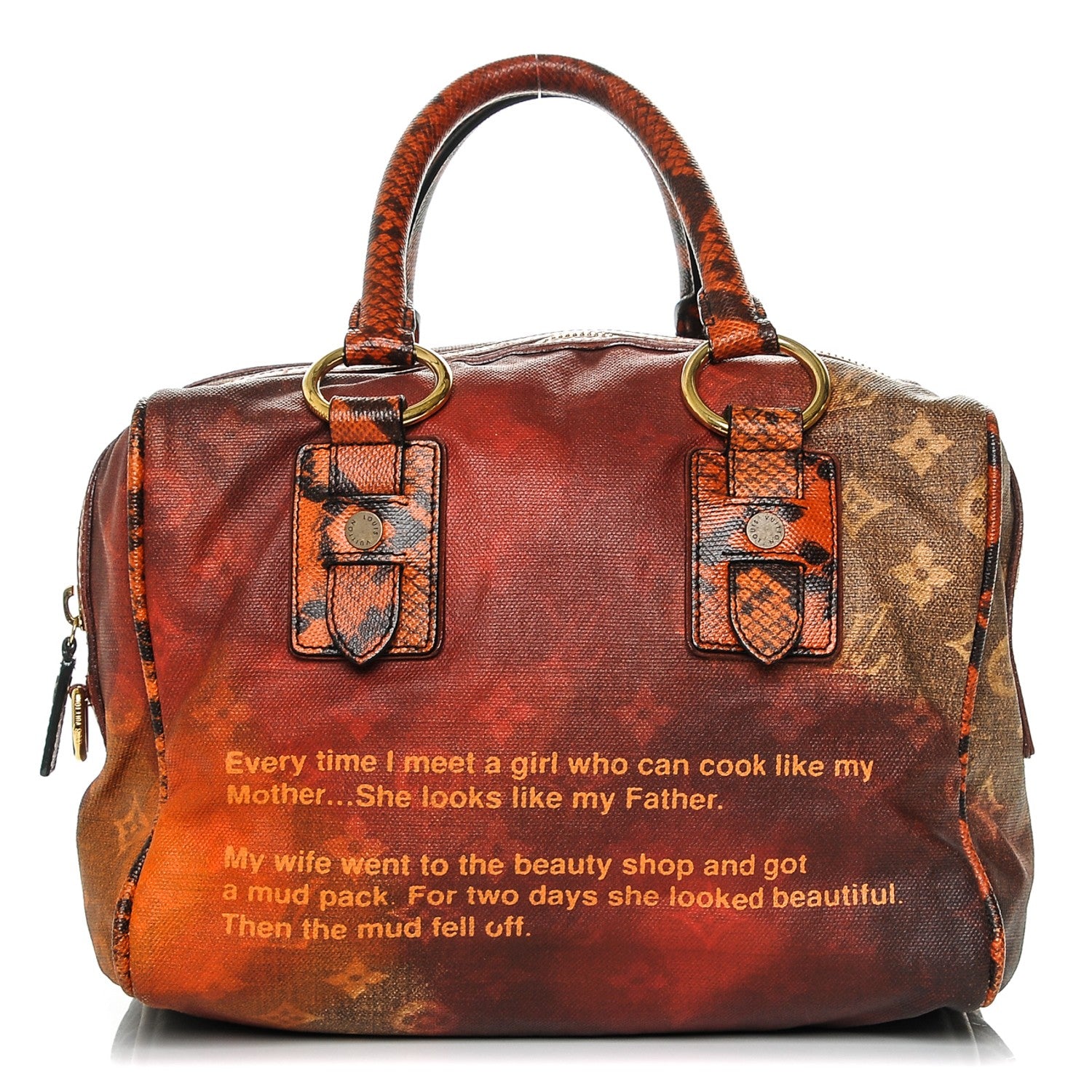 Louis Vuitton Monogram Karung Mancrazy Jokes Bag 1 of 7