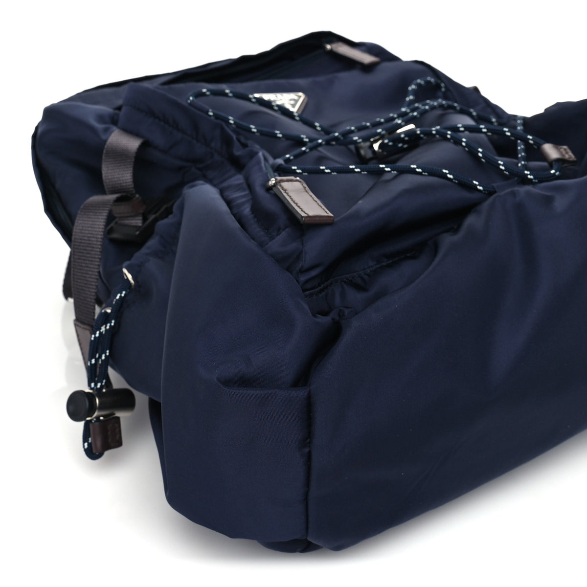 Prada Re-Nylon Speedrock Backpack Navy 7 of 8
