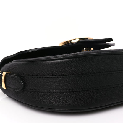 Louis Vuitton Grained Calfskin LV Pont 9 Soft MM Black 7 of 8