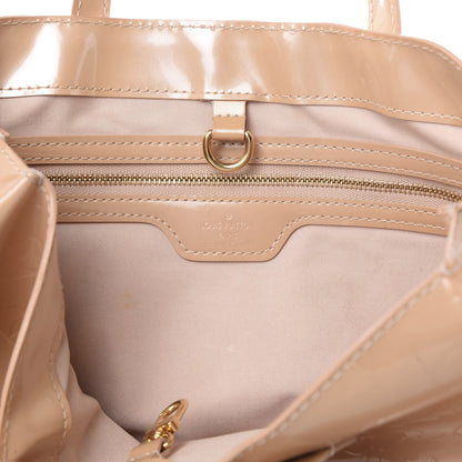 Louis Vuitton Vernis Wilshire PM Blanc Corail 5 of 9