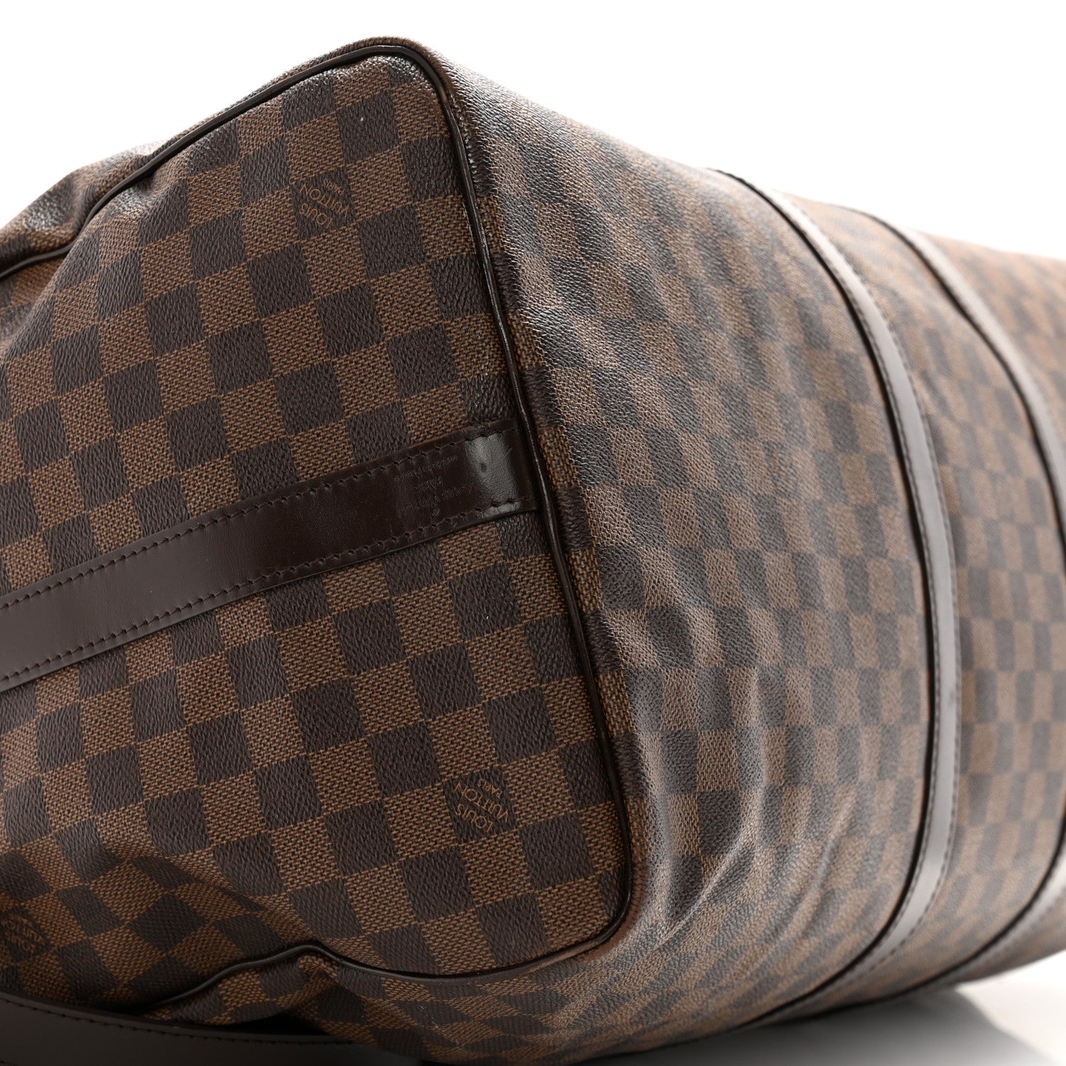 Louis Vuitton Damier Ebene Keepall Bandouliere 55 9 of 16