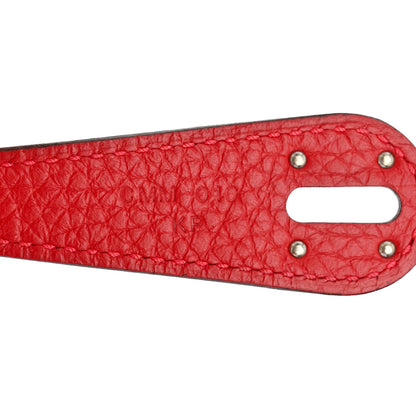 Hermes Taurillon Clemence Lindy 26 Rouge Casaque 7 of 10