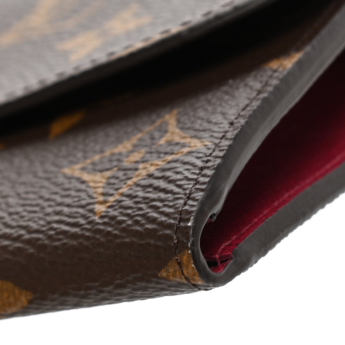 Monogram Emilie Wallet Fuchsia