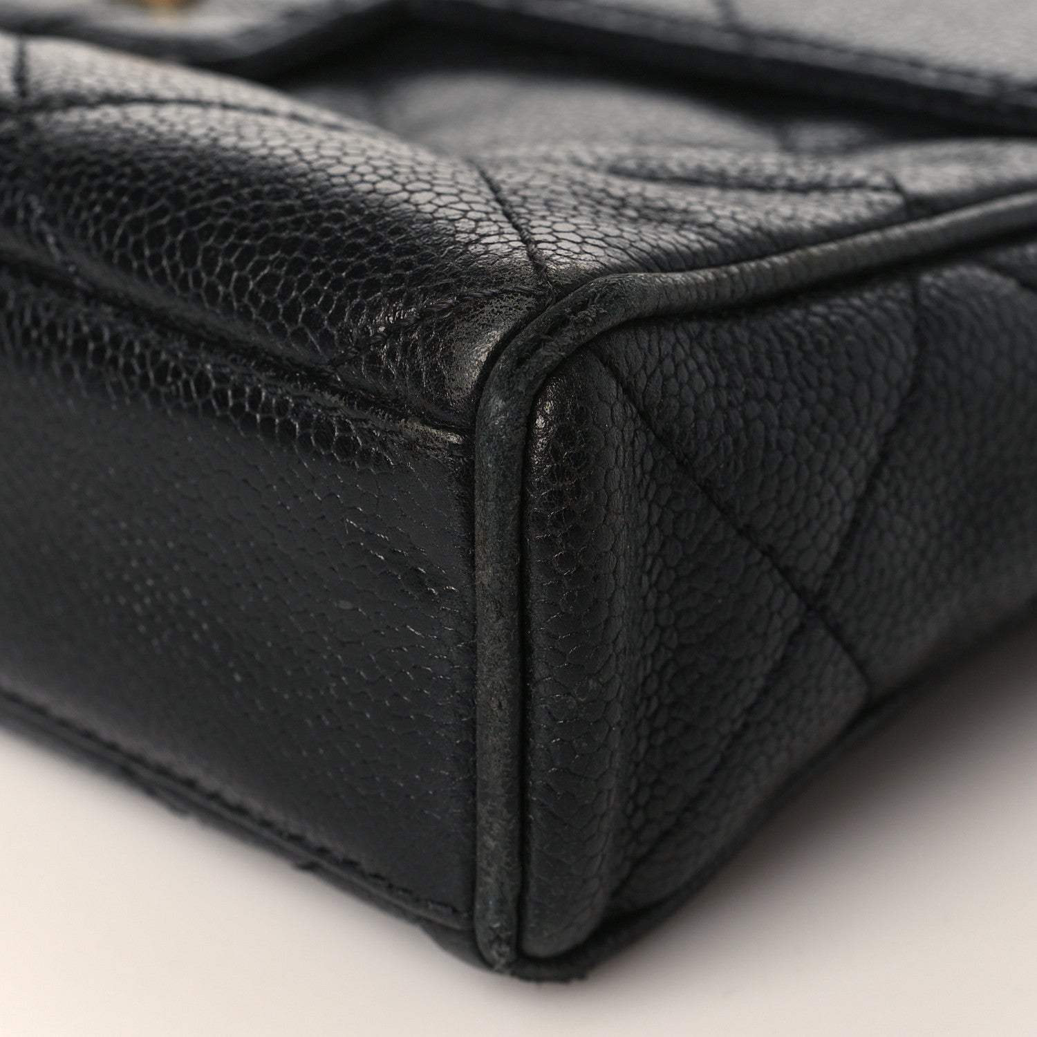 Chanel Caviar Quilted Medium Single Flap Black 9 of 17