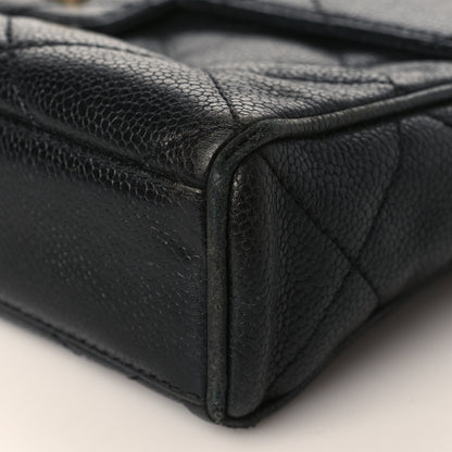 Chanel Caviar Quilted Medium Single Flap Black 9 of 17
