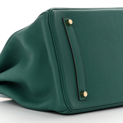Hermes Togo Birkin 35 Malachite 9 of 14