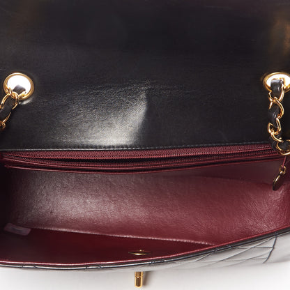 Chanel Lambskin Quilted Medium Single Flap Black 7 of 10