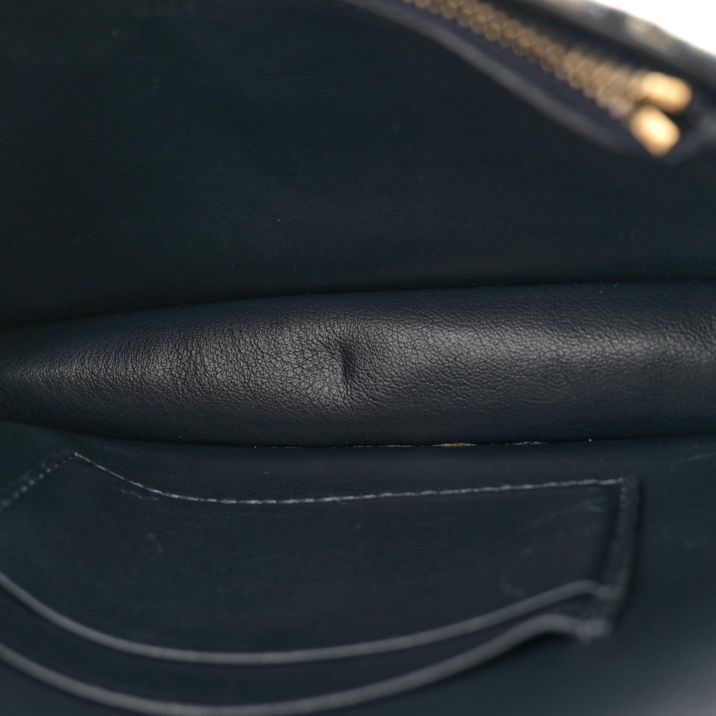 CHRISTIAN DIOR Oblique Saddle Belt Bag Blue