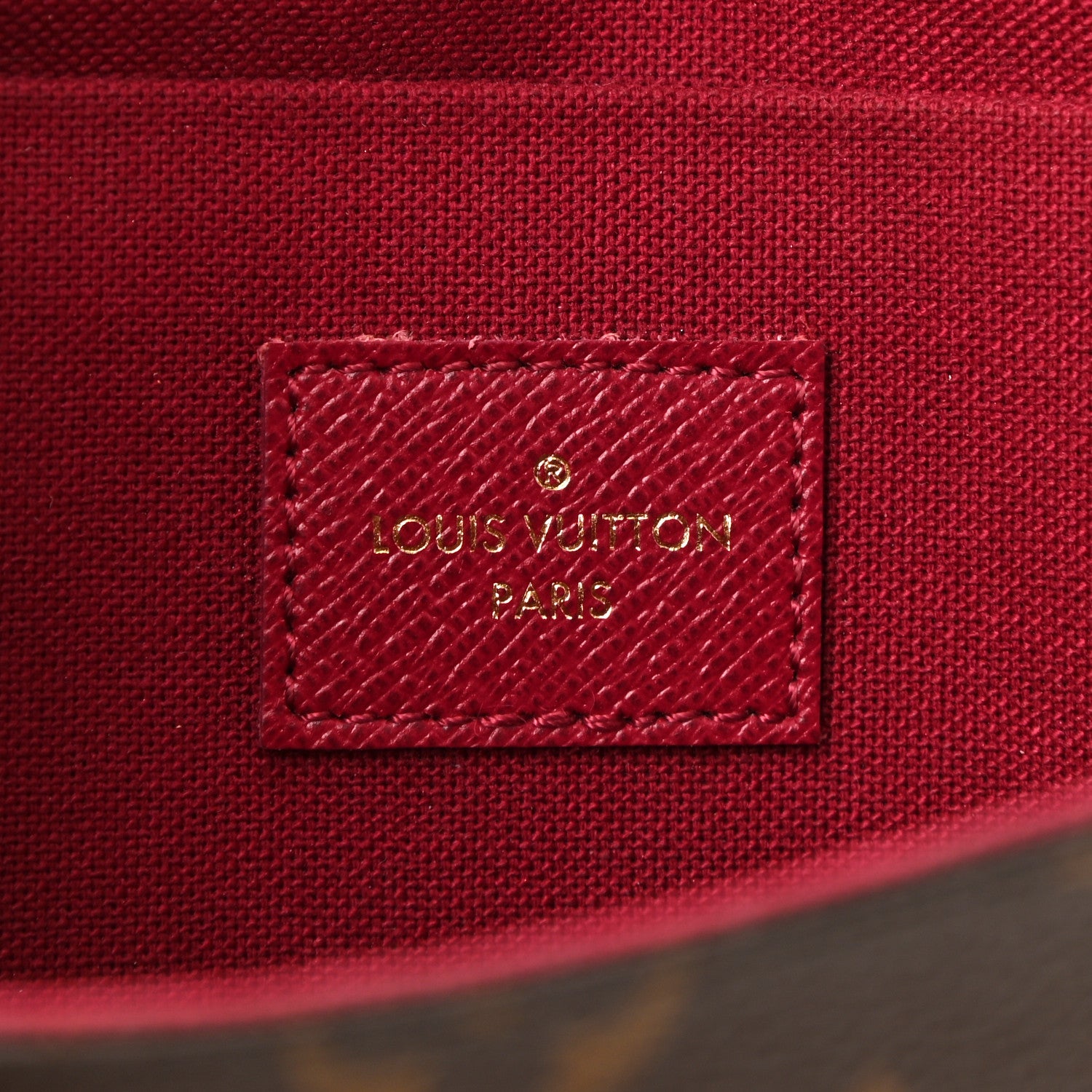 Louis Vuitton Monogram Pochette Felicie Chain Wallet Fuchsia 7 of 13