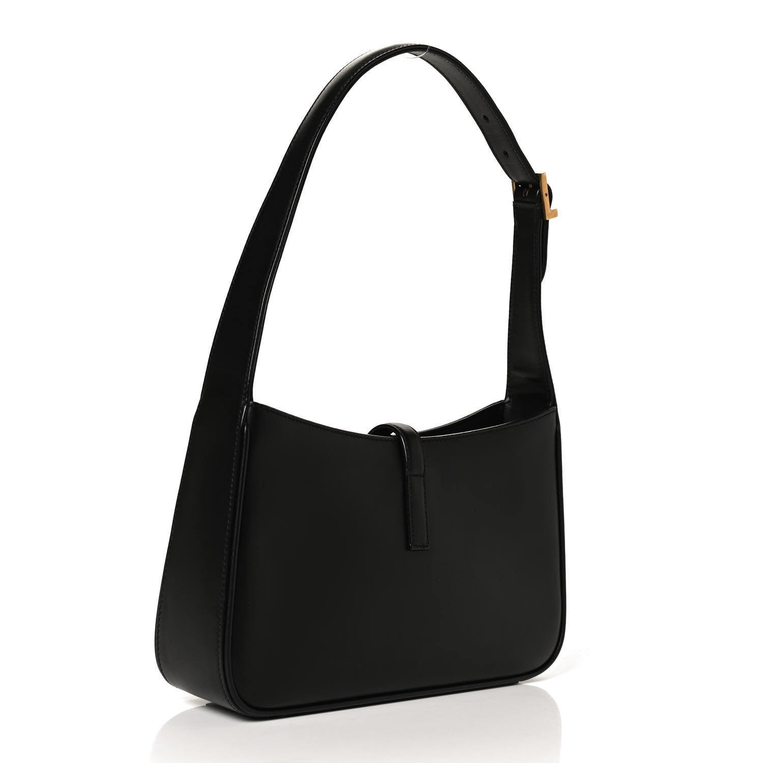 Saint Laurent Smooth Calfskin Le 5 A 7 Hobo Black 3 of 11