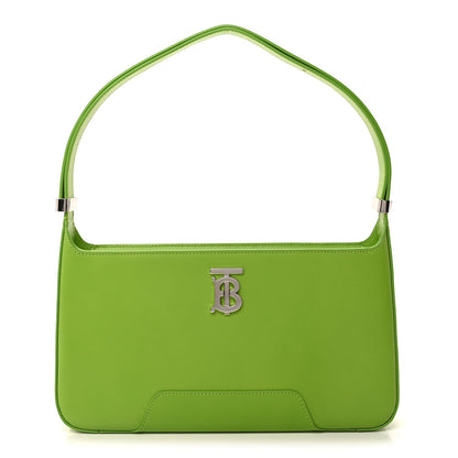 Burberry Smooth Calfskin Medium TB Shoulder Bag Brilliant Green 1 of 8