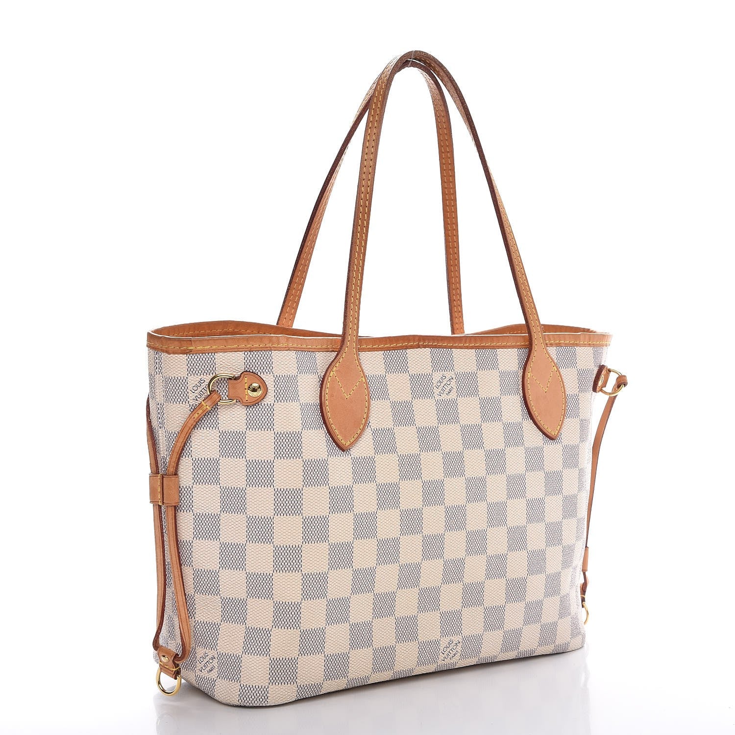 Louis Vuitton Damier Azur Neverfull PM 3 of 11