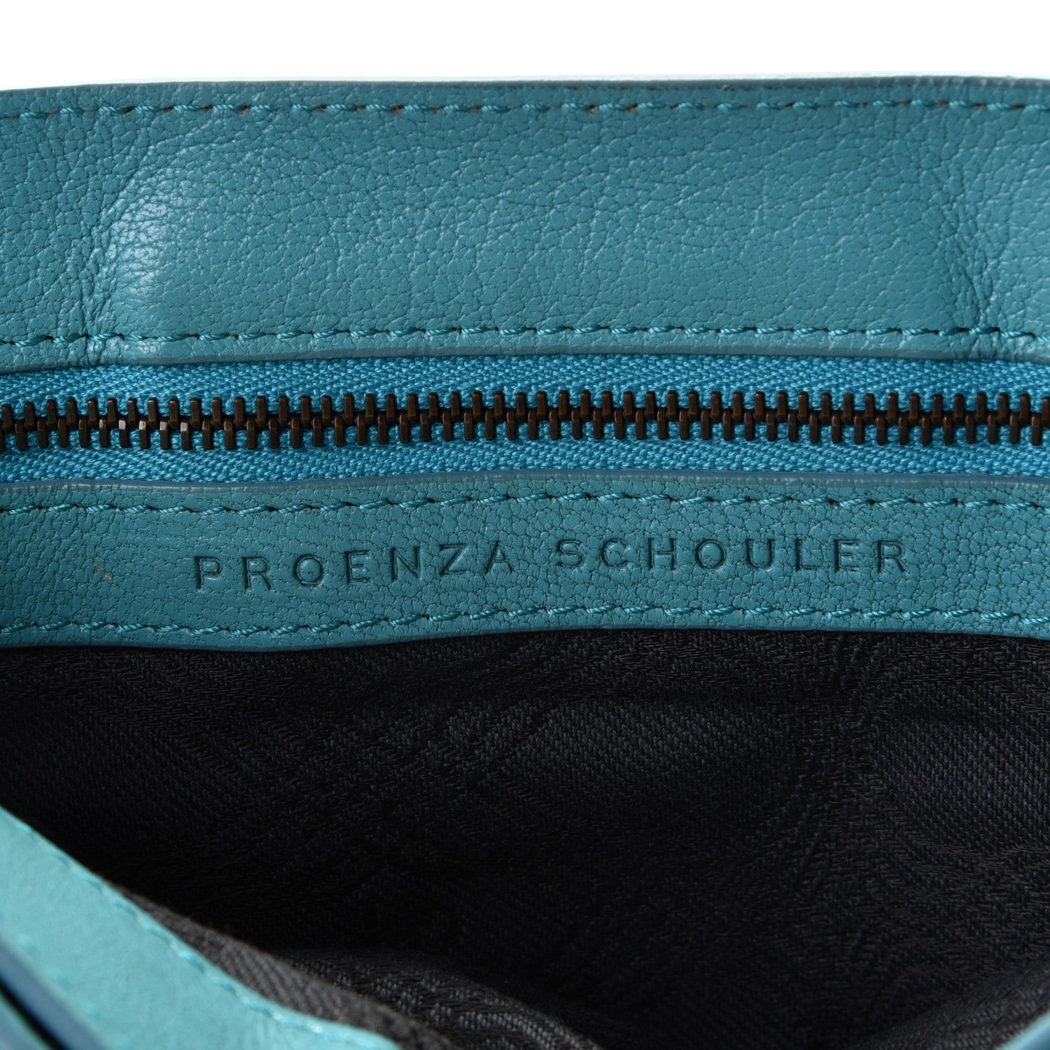 Proenza Schouler Lambskin PS1 Pochette Clutch Lapis 5 of 6