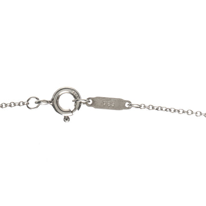 Tiffany Sterling Silver Medium Atlas Open Pendant Necklace 5 of 5