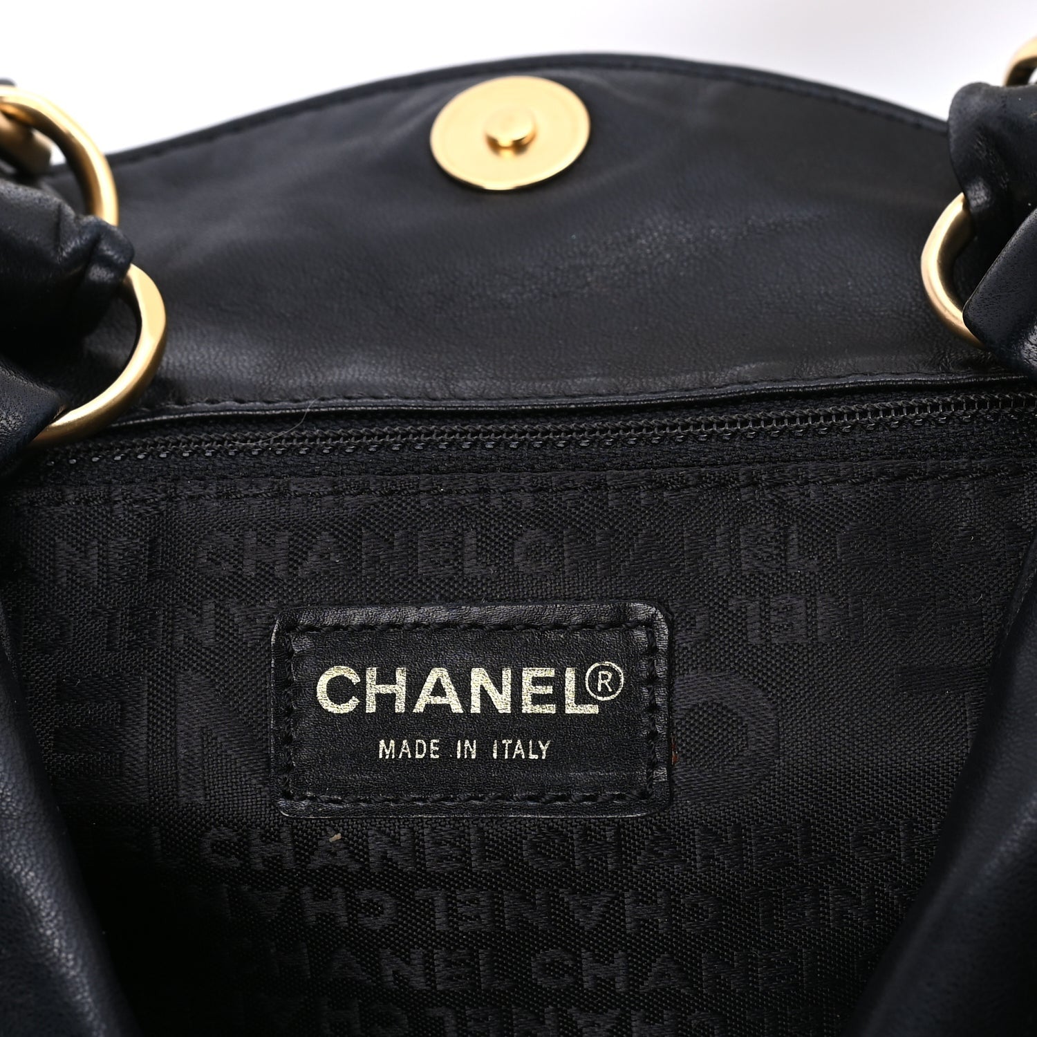 Chanel Lambskin Small Olsen Shoulder Bag Black 5 of 7