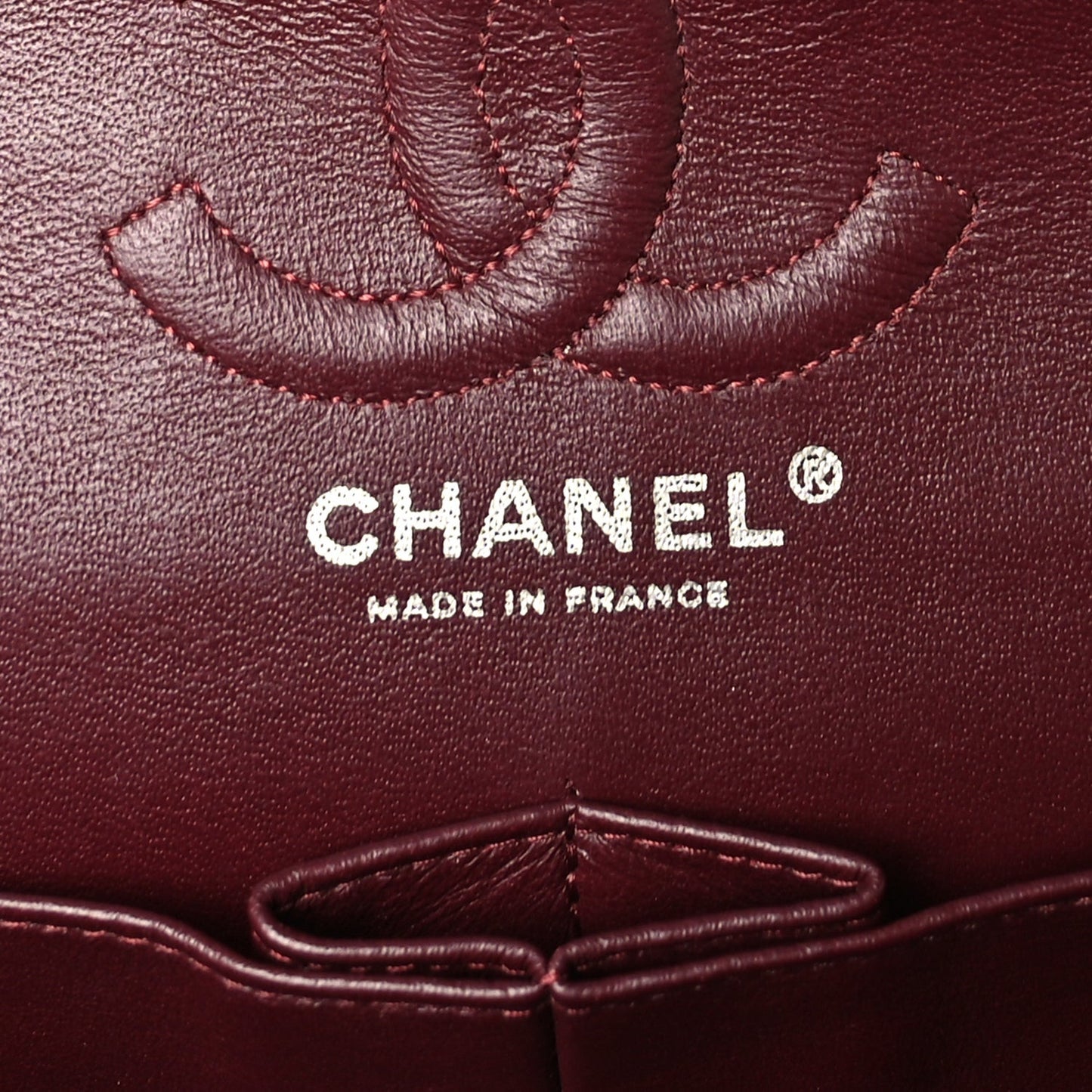 Lambskin Quilted Small Double Flap  Black