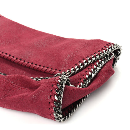 Stella McCartney Shaggy Deer Tiny Fold Over Falabella Tote Plum 8 of 8