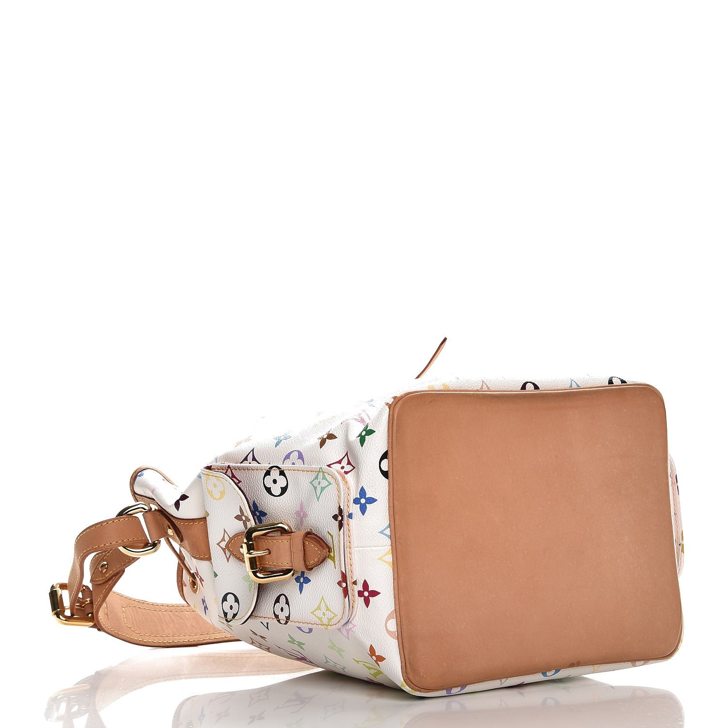 Louis Vuitton Monogram Multicolor Petit Noe White 4 of 12