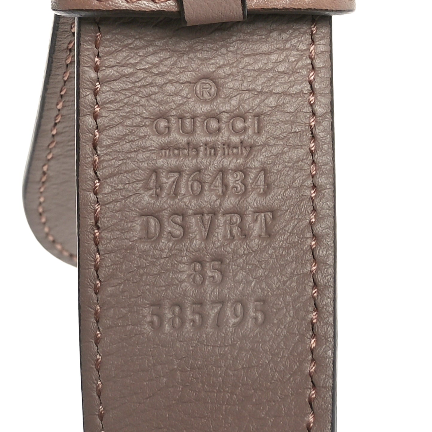 Calfskin Matelasse GG Marmont Belt Bag 85 34 Porcelain Rose