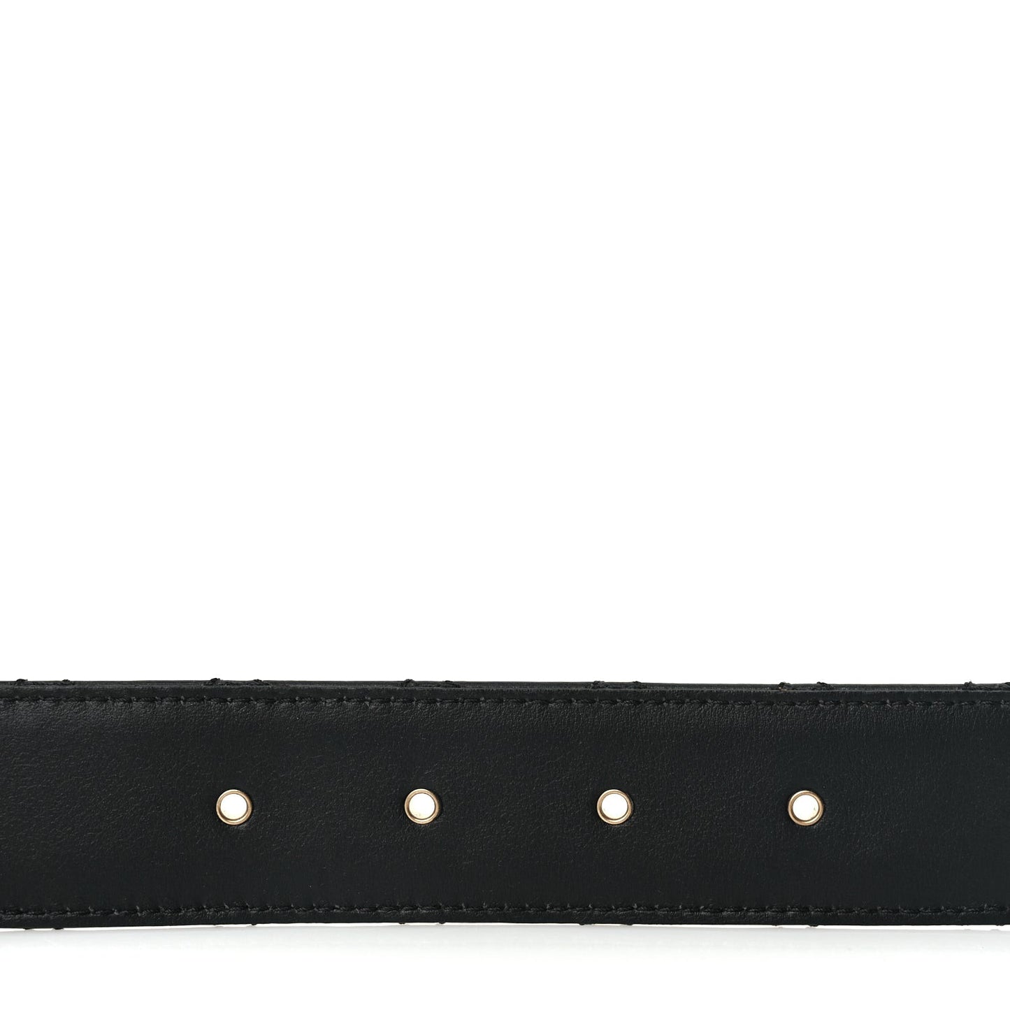 Calfskin Quilted CC Chain Belt 95 38 Black