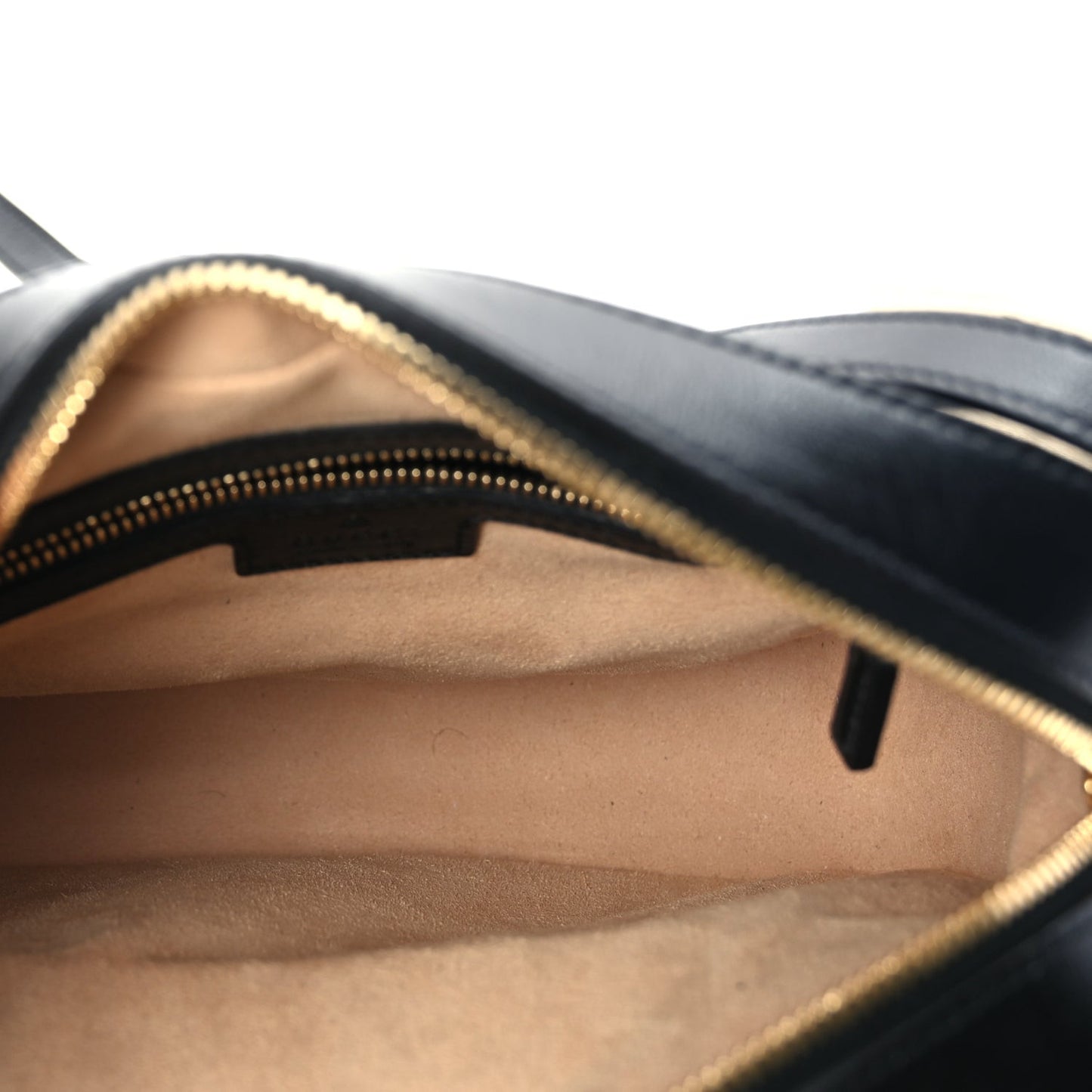 Textured Calfskin Small Horsebit 1955 Shoulder Bag Black
