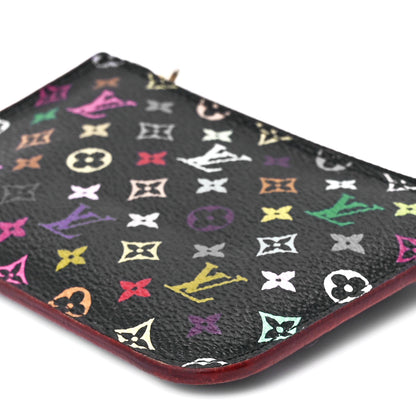 Louis Vuitton Monogram Multicolor Key Pouch Black Grenade 10 of 10