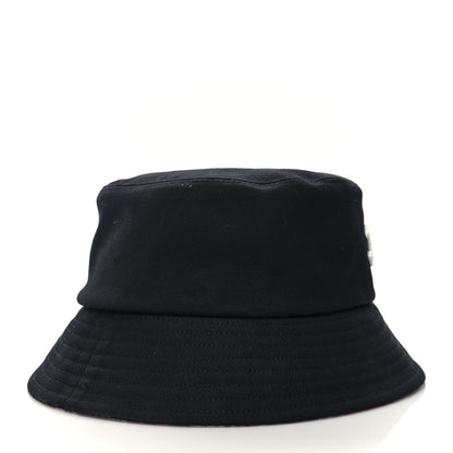 Chanel Cotton Pearl CC Bucket Hat M Black 3 of 7