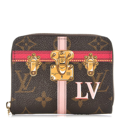 Louis Vuitton Monogram Summer Trunks Zippy Coin Purse 1 of 7