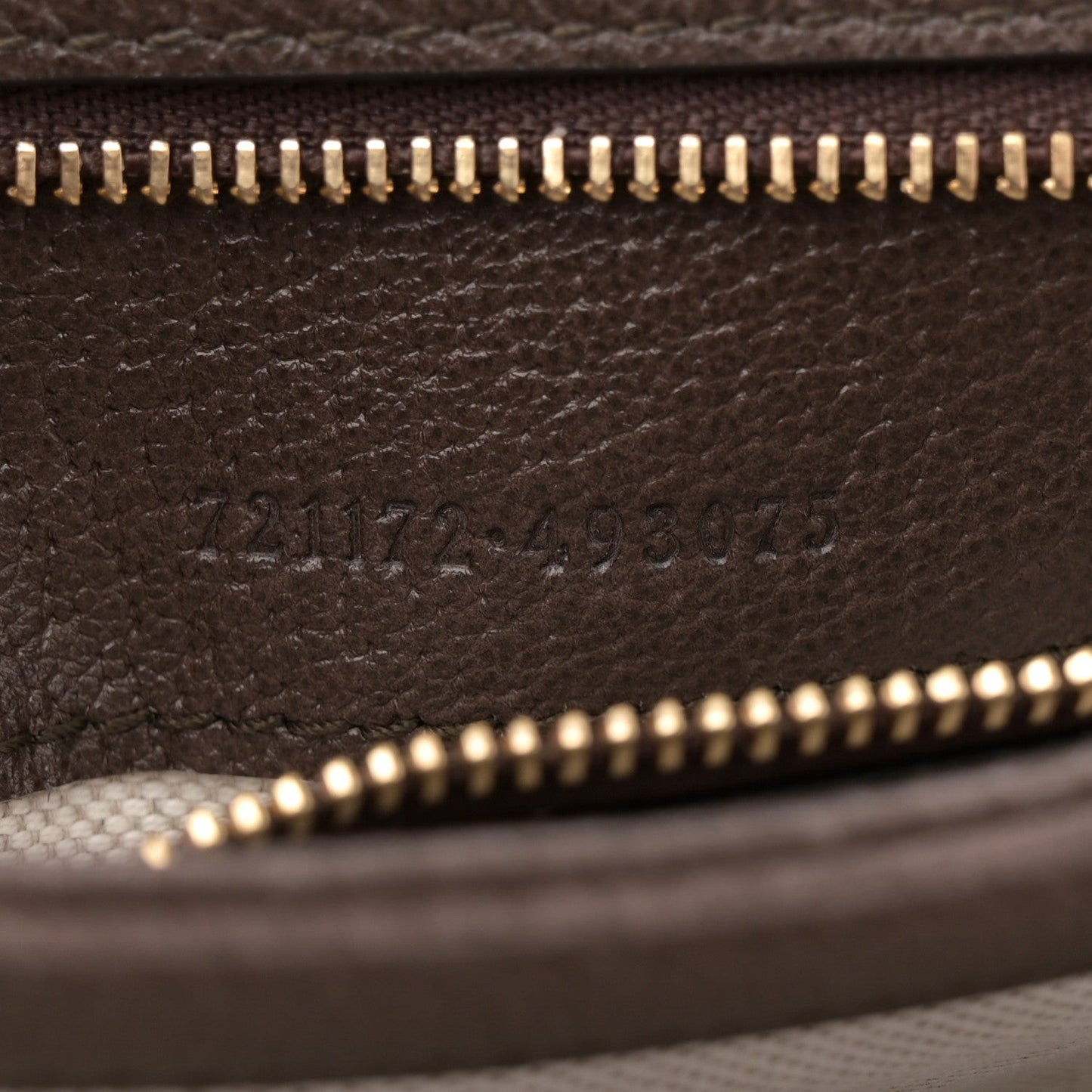 GG Supreme Monogram Textured Dollar Calfskin Web Medium Blondie Top Handle Shoulder Flap Bag Beige Ebony New Acero